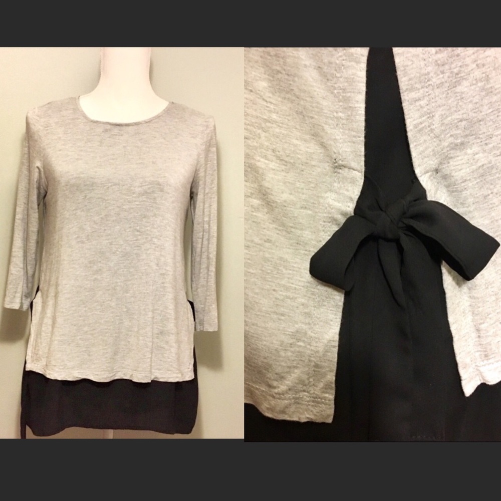 Anthropologie knit side top